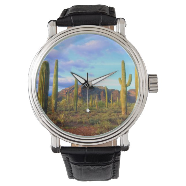 Öken på våren armbandsur (Framsida)