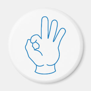 Oken räcker magnet