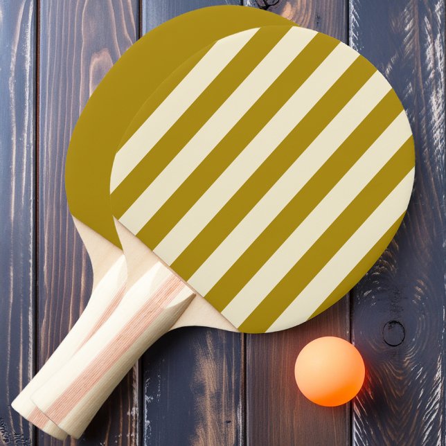 Öken Salvie Polo Randig och Enfärgad Pingisracket (Skapare uppladdad)