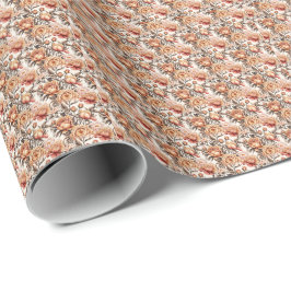Öken Sand Blommor Presentpapper