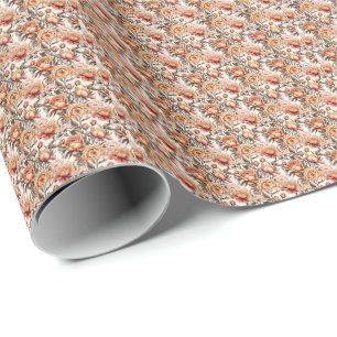 Öken Sand Blommor Presentpapper