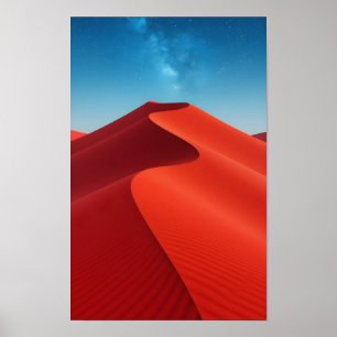 Öken Sanddyn Poster
