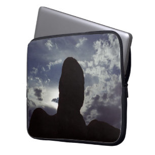 Öken Siluett: Arches National Park Laptop Sleeve