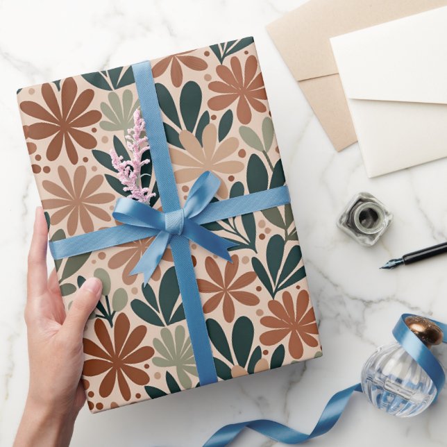 Öken Sukkulent Blommar Presentpapper (Gifting)