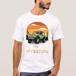 Ökenäventyr för män t shirt