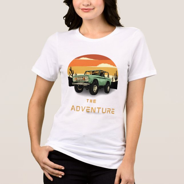 Ökenäventyrs Tjejvibbar T Shirt (Framsida)