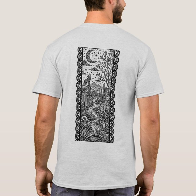 Ökenband T Shirt (Baksida)