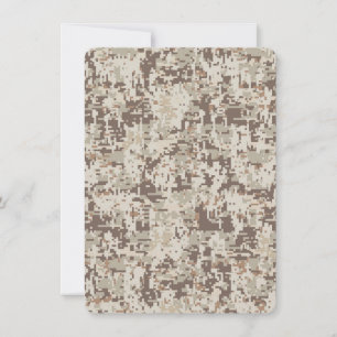 Ökenbeige stil digital kamouflage