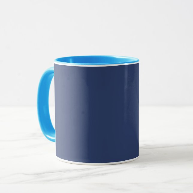 Ökenblå Mugg (Framsida vänster)