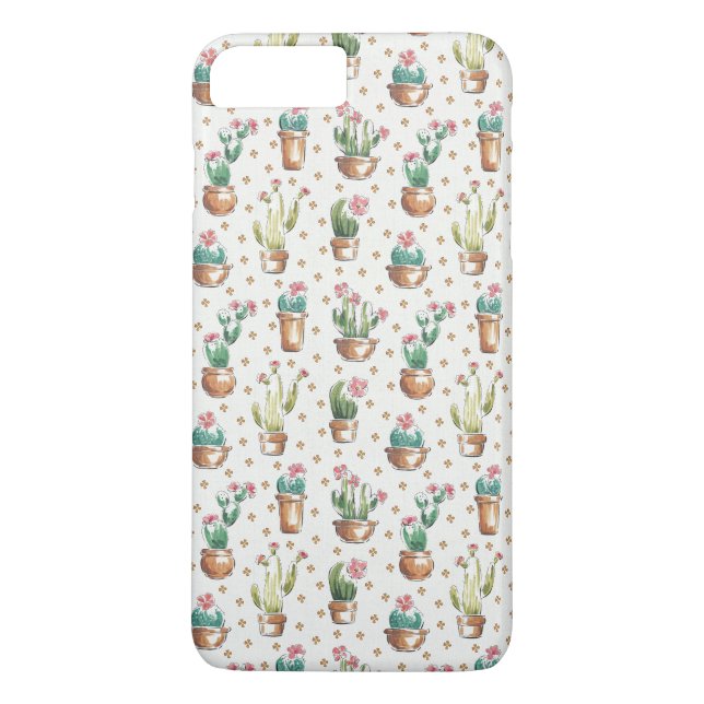 Ökenblom kliver det | blommarmönster Case-Mate iPhone skal (Baksida)
