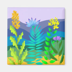 Ökenblomma Magnet