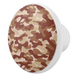 Ökenbrun kamouflage  knopp
