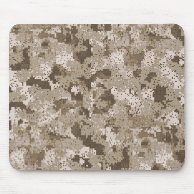 ÖkenDigital kamouflage Mousepad Musmatta (Framsidan)