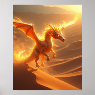 Ökeneldens elddrake poster