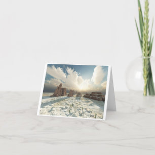 Ökenglans Notecard Kort