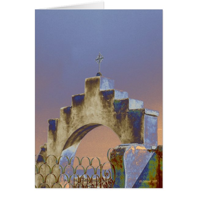 Ökengrind Hälsningskort (Framsidan)