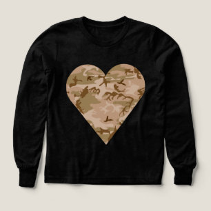 Ökenkamouflage mönster, Militärmönster, Armé T Shirt