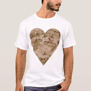 Ökenkamouflage mönster, Militärmönster, Armé T Shirt