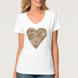 Ökenkamouflage mönster, Militärmönster, Armé T Shirt