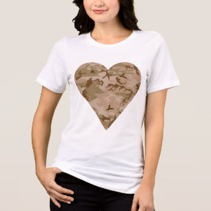 Ökenkamouflage mönster, Militärmönster, Armé T Shirt