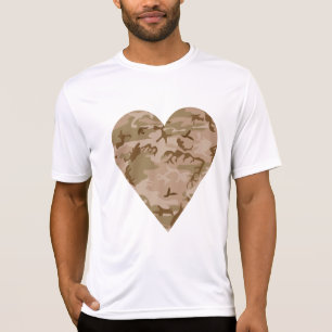 Ökenkamouflage mönster, Militärmönster, Armé T Shirt