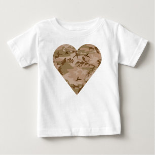 Ökenkamouflage mönster, Militärmönster, Armé T Shirt