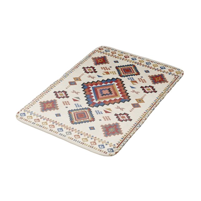 Ökenkonfetti Nomad – Levande Tribal Marockansk Badrumsmatta (Vinklad)