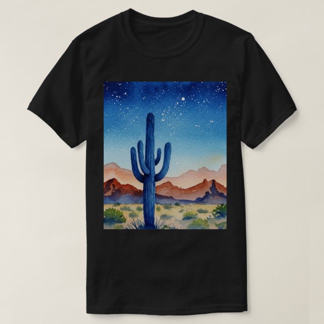 Ökenlandskap T Shirt (Design framsida)