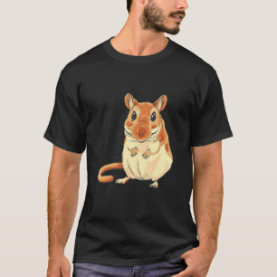 Ökenlevande gnagare djur ökenråtta tamråtta Gerbil T Shirt