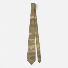 Ökenmilitärens kamouflage mönster slips