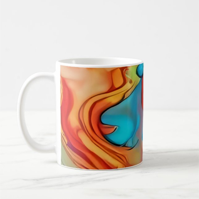Ökenmiragevågor Kaffemugg (Vänster)