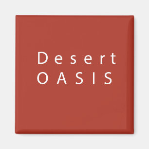 ÖkenOASmagnet Magnet