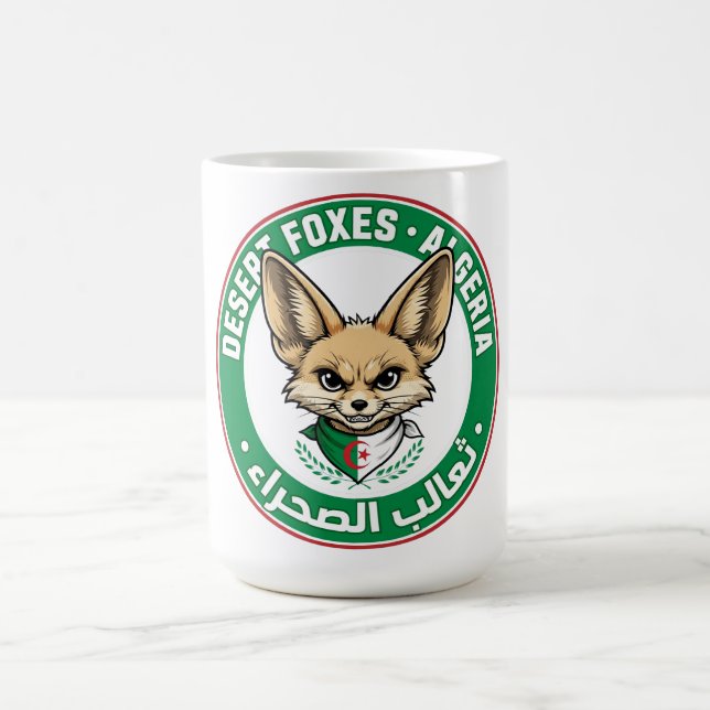 Ökenrävar Algeriet Mugg - Algerisk Fennekräv Kopp (Center)
