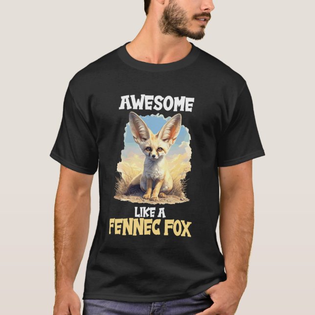Ökenrävar Ökenräv T Shirt (Framsida)