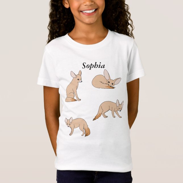 Ökenrävar T Shirt (Framsida)