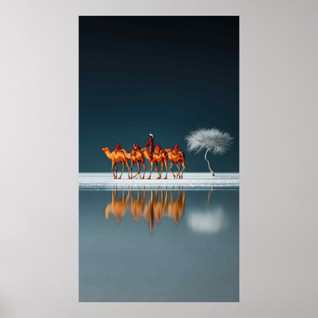 Ökenreflektioner Poster (Framsidan)