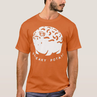 Ökenregngroda, söt krämig amphibisk potatis t shirt