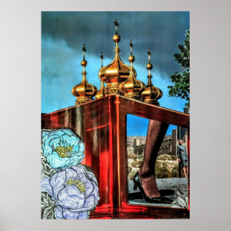 Ökenröd Poster