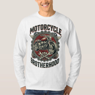 Ökenryttare Vintage Motorcykel Western Americana T Shirt