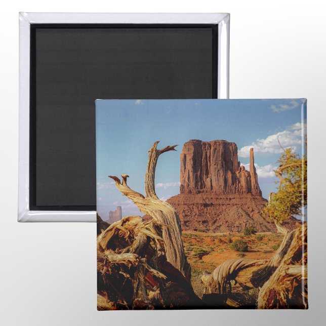 Ökenscenen i sydvästra Monument Valley Magnet (Skapare uppladdad)