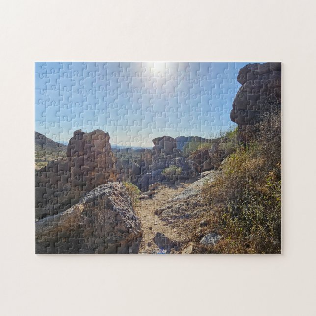 Ökenstigar Pussel, 28 cm x 36 cm, 252 st Pussel (Horisontell)