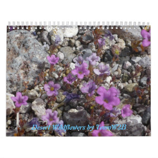 Ökenvildblommar Calander Kalender