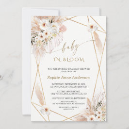 Ökenvita rosor Guldblad Baby i knopp   Inbjudningar