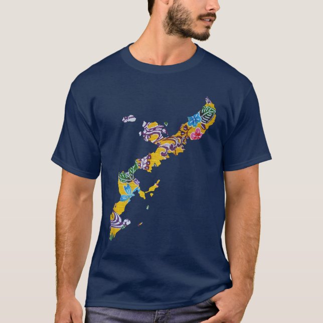 Oki Dokey Bingata Tee (Framsida)