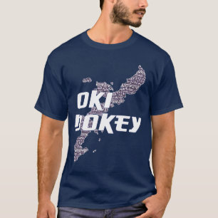Oki Dokey indigoblått T Shirt