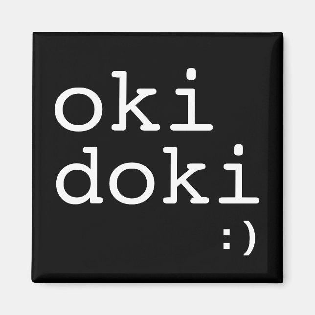 Oki Doki Magnet (Framsidan)