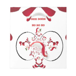 Oki Dokie Santa! Anteckningsblock