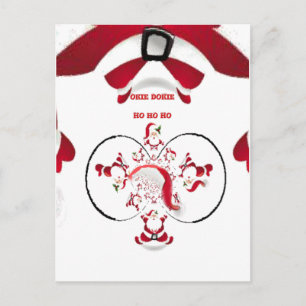 Oki Dokie Santa! Helg Vykort