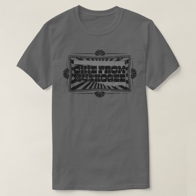 Okie från Muskogee T Shirt (Design framsida)