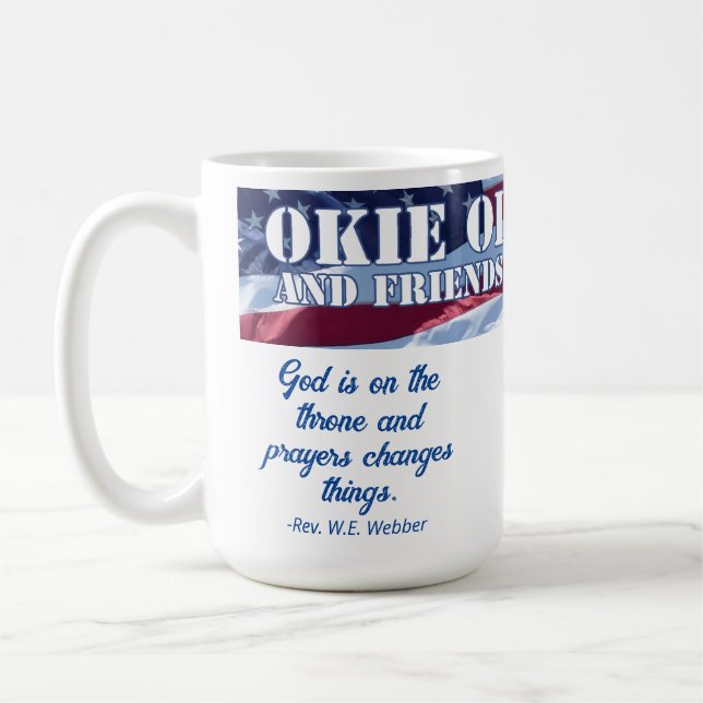 Okie Oilman Coffee Mugg (Vänster)